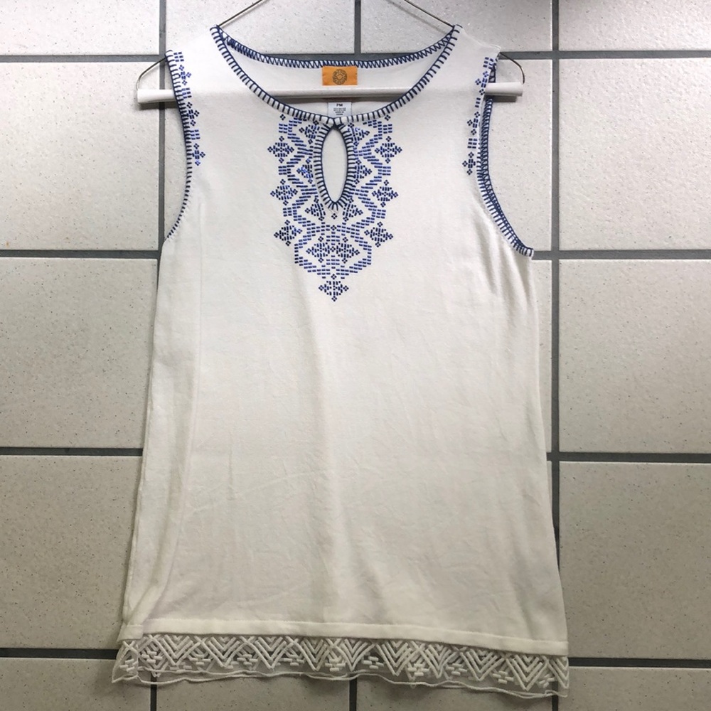 White Tank Tunic
